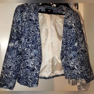 H & M Blazer w/ Open Front & Fully Lined - Great Condition!!